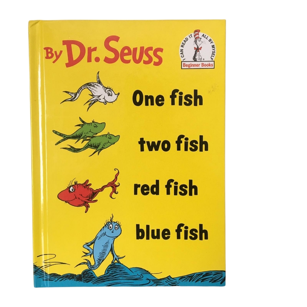 Bundle: beginner books, 1 fish 2 fish by Dr Seuss, and 2 more books. New - Picture 2 of 7